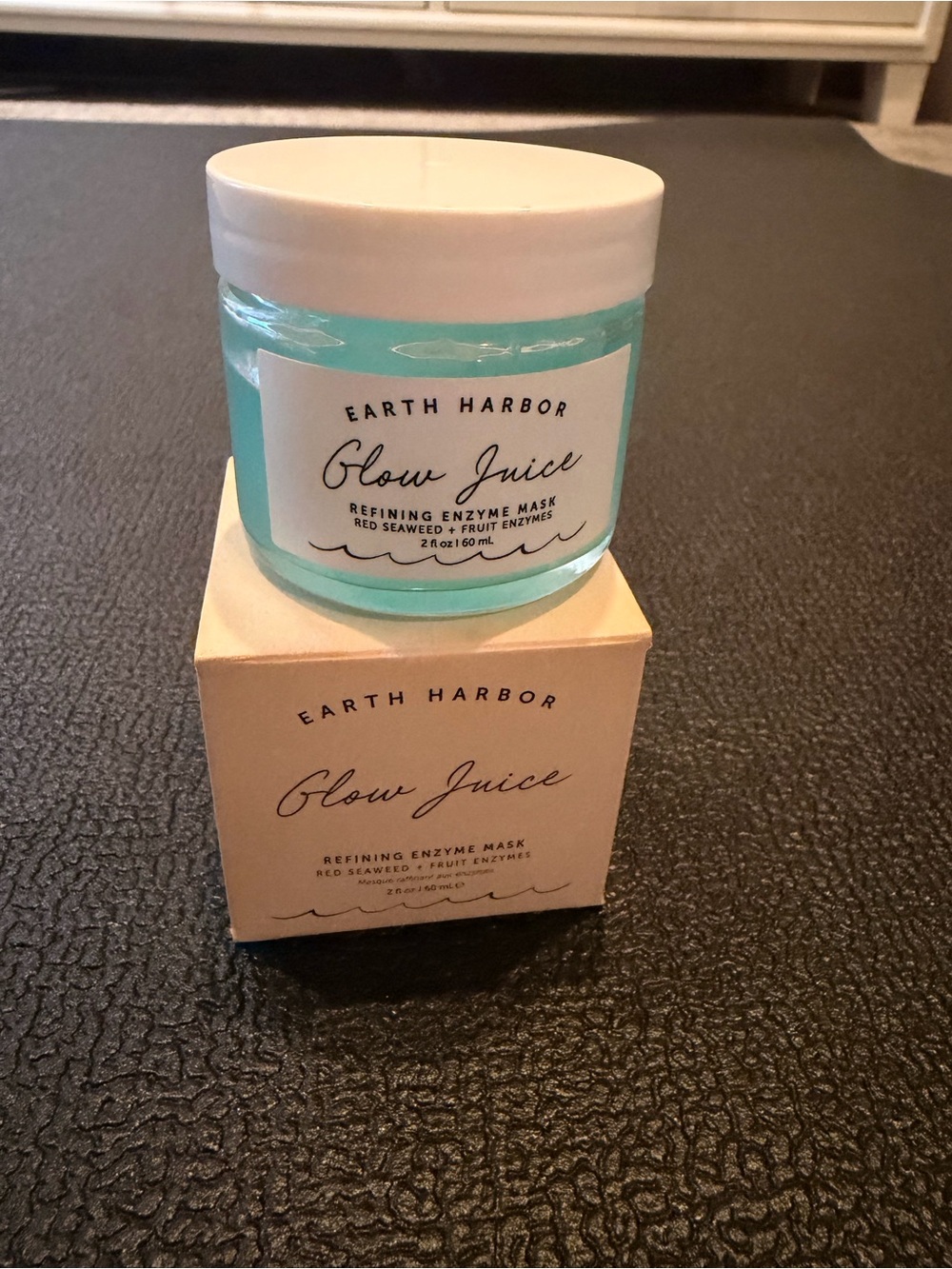 Earth Harbor Glow Juice Refining Enzyme Mask  2 oz New